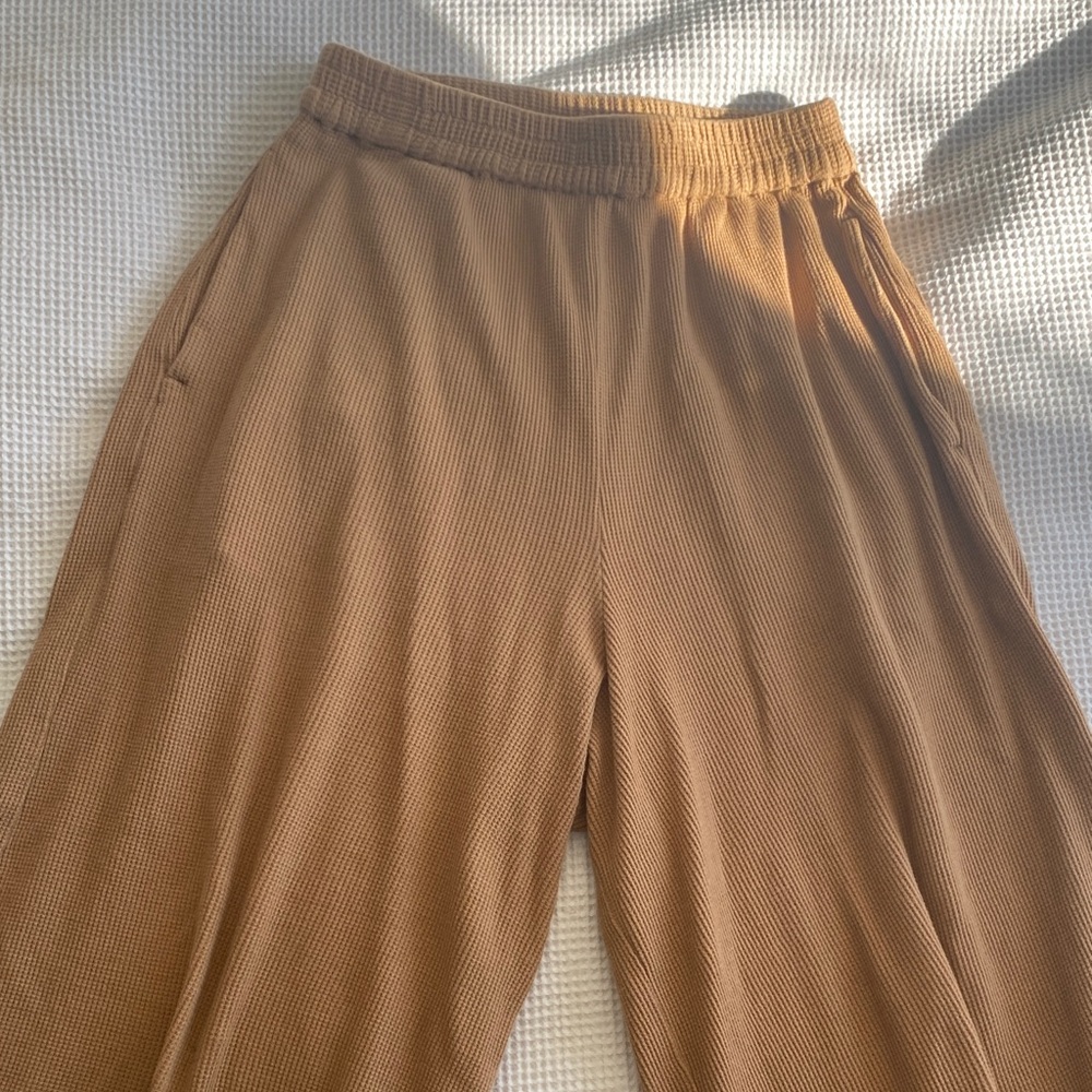 Jaggery London Organic Cotton waffle jersey Rama trousers